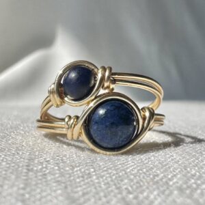Lapis Lazuli Ring - Gold