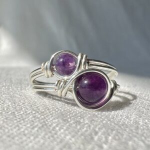 Amethyst Ring - Silver