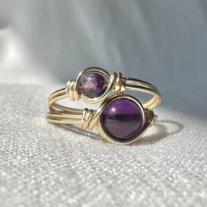 Amethyst Ring - Gold