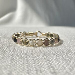 Tourmaline Braided Ring