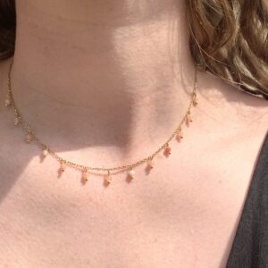 Charlotte Necklace - Sunstone
